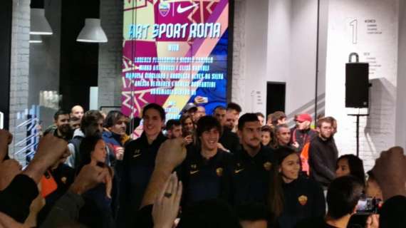 All'asta le maglie di Zaniolo, Pellegrini e Antonucci dell'evento "Art Sport Roma"