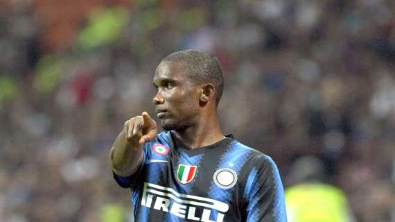 Eto'o: "L'atmosfera dell'Olimpico mi carica"