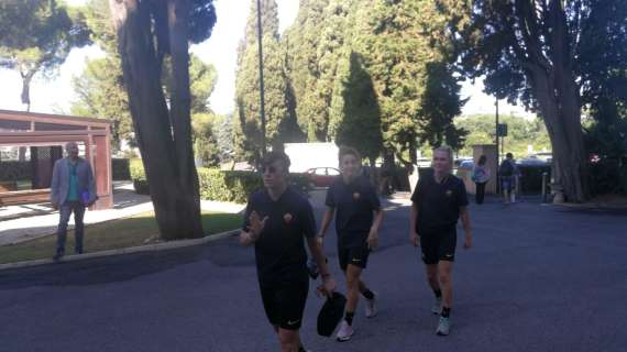 La Roma Femminile in partenza verso Sassuolo. VIDEO!