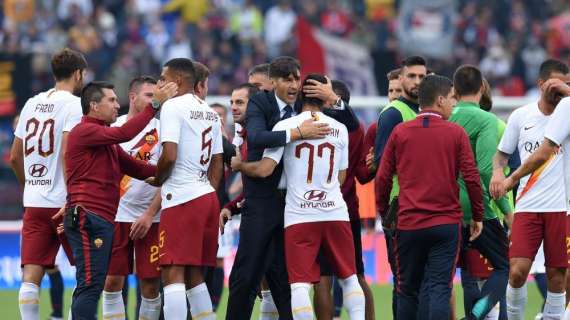 Bologna-Roma 1-2 - La gara sui social: "Goduria doppia vincere 12 contro 10. Fonseca allenatore intelligente"