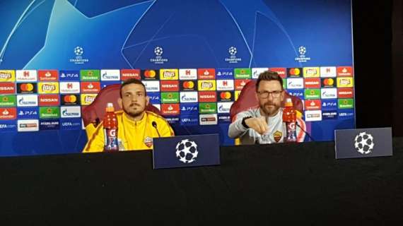 LA VOCE DELLA SERA - Roma-Viktoria Plzen: convocato Kolarov, assenti De Rossi, Pastore e Perotti. Di Francesco: "Dzeko è troppo importante per noi". Florenzi: "Vogliamo ripetere il cammino dell'anno scorso"