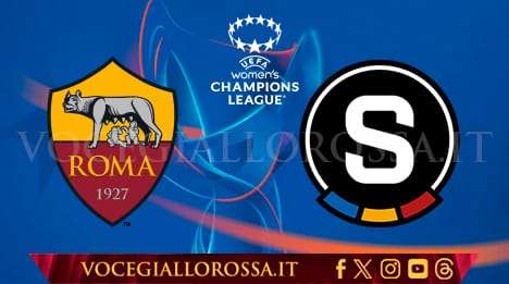 Women's Champions League - Roma-Sparta Praga - La copertina del match. GRAFICA!
