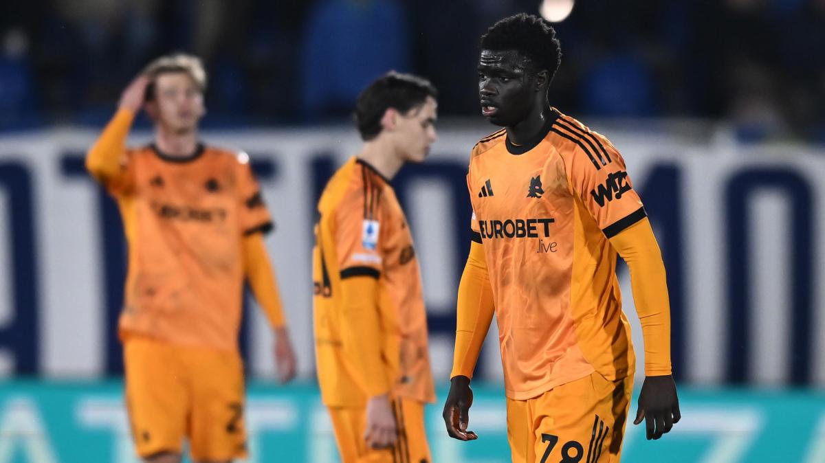 Roma, momento nero: a Como solo 3 tiri, contro i 22 dei padroni di casa