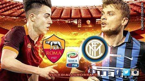 Roma-Inter - La copertina