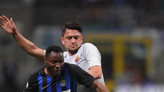 Inter, Asamoah: "La mediana della Roma ci ha messo in difficoltà"