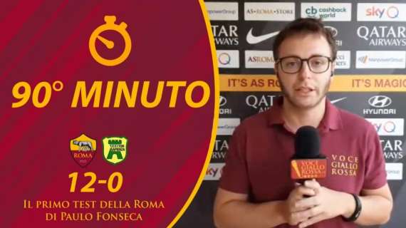 90° minuto - Roma-Tor Sapienza 12-0, il commento del match. VIDEO!