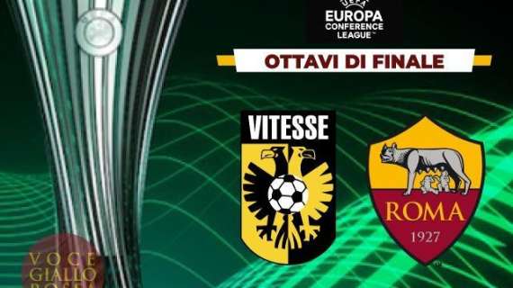 Conference League - Vitesse-Roma agli ottavi di finale. GRAFICA!