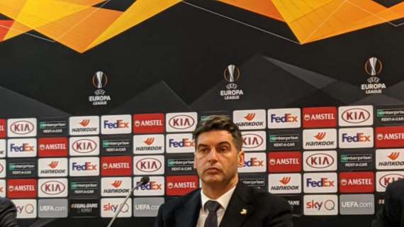 Roma-Gent 1-0, la conferenza stampa integrale di Fonseca. VIDEO!