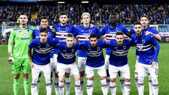 Sampdoria, seduta tecnico-tattica. Personalizzato per Ekdal e Tonelli