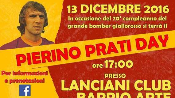 Martedì il Pierino Prati day, presente Sabatini