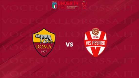 UNDER 14 - AS Roma vs Vis Pesaro 1898 9-0