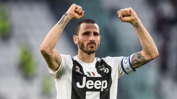 Juventus, Bonucci: "In campo mi sono beccato molte volte con Totti ma ora andiamo d'amore e d'accordo"