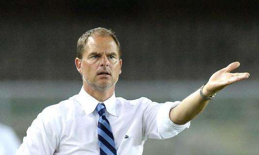 De Boer: "Tra tre o quattro mesi vedrete la vera Inter"