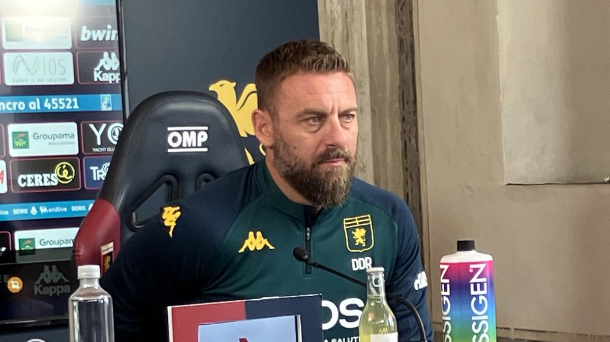 Genoa, De Rossi: “Per me i social non esistono. A Roma mi massacravano, poi allo stadio ricevevo le ovazioni”