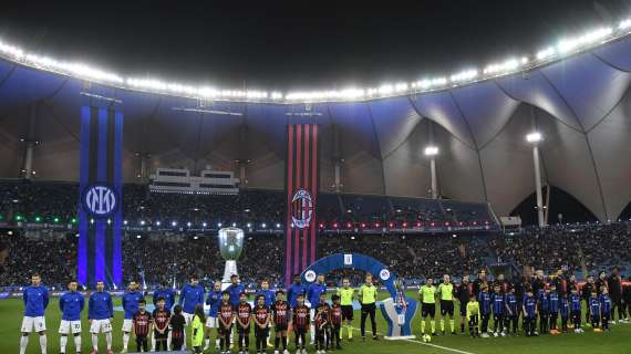 Supercoppa Italiana - Milan-Inter 0-3 - I nerazzurri dominano e si aggiudicano il trofeo