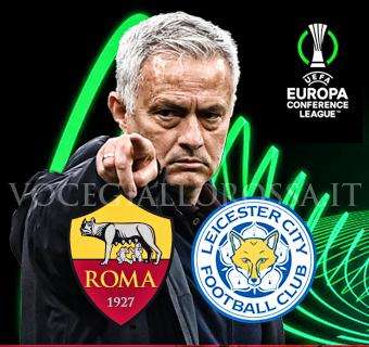Roma-Leicester, la copertina del match. GRAFICA!