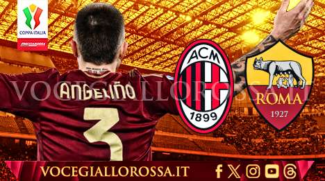 Milan-Roma - La copertina del match. GRAFICA!