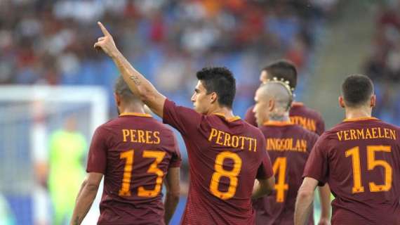 Il Migliore Vocegiallorossa - Perotti è il man of the match di Roma-Udinese 4-0