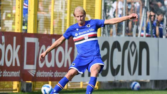 Sampdoria, Thorsby: "Andiamo a Roma per fare un bel risultato"