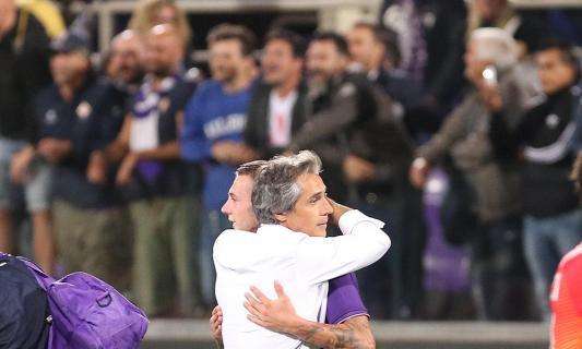 Fiorentina, Paulo Sousa: "Siamo stati fortunati al contrario della scorsa stagione"