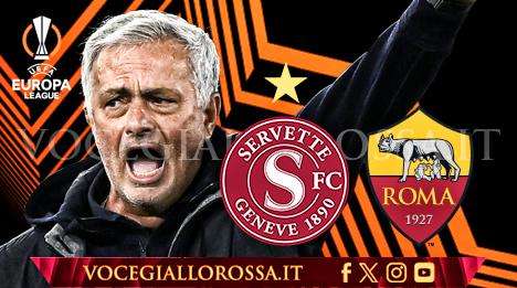 Servette-Roma 1-1 - Serataccia per i giallorossi