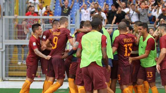 LA VOCE DELLA SERA - Roma-Sampdoria 3-2, vittoria in rimonta per i giallorossi dopo l'acquazzone. Totti: "Perché devo smettere se gioco così?". Spalletti: "Rigore netto su Dzeko. La Roma deve avere più personalità"