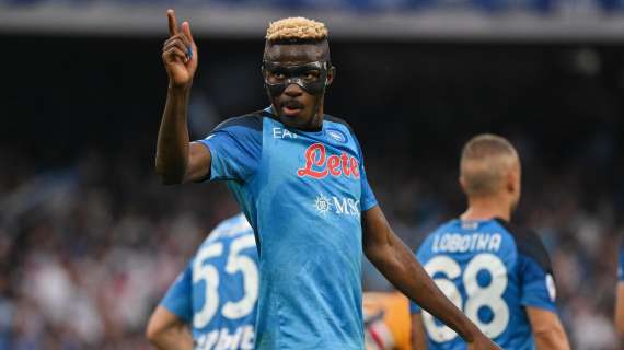 Napoli, Osimhen: "Ricevere i complimenti da Mourinho è stata una sensazione incredibile"