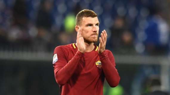 Dzeko: "C'è stata la trattativa col Chelsea ma sono felice di essere rimasto. Roma è casa mia"