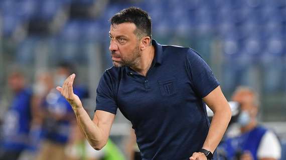 Parma, D'Aversa: "Scesi in campo sempre senza alibi, tutti sanno cos'è successo con Inter, Hellas Verona, Roma e Fiorentina"