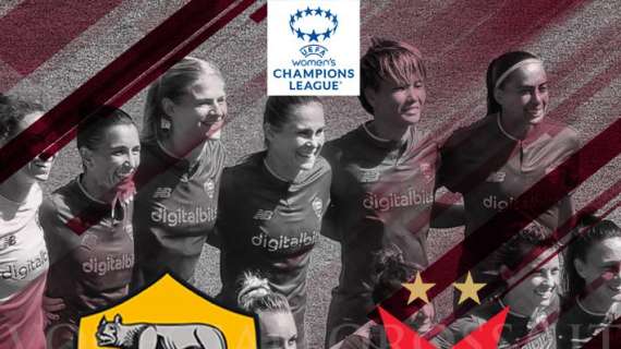 Women's Champions League - Roma-Slavia Praga - La copertina del match. GRAFICA!