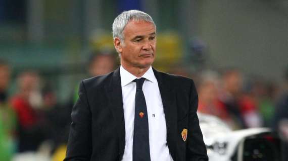 Roma-Inter: Ranieri stringe la mano a Mourinho