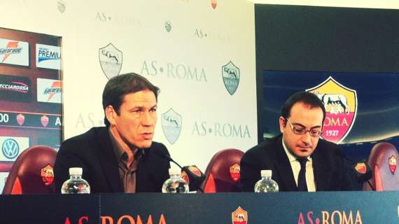 TRIGORIA - Garcia: "Maicon sta bene, Totti può partire dall'inizio". AUDIO! FOTO! VIDEO!