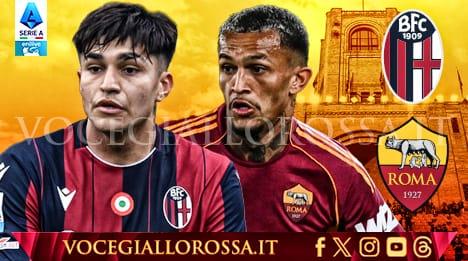 Bologna-Roma - La copertina del match. GRAFICA!