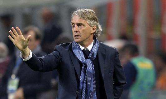 Inter, Mancini: "Terzo posto? Poche possibilità, ma dobbiamo pensare positivo"