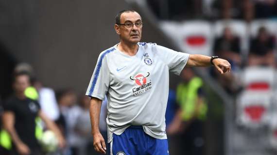 Sarri: "La Roma può avere un'evoluzione positiva, ha aggiunto nuovi giocatori"