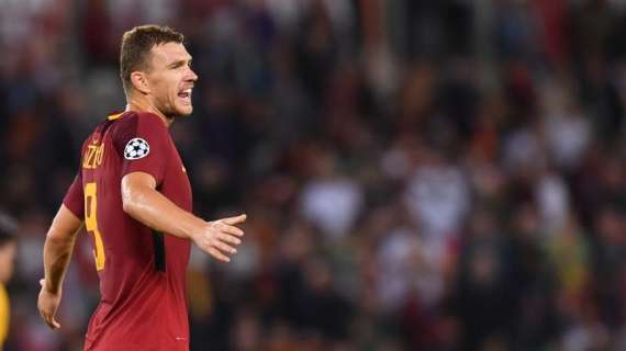 Dzeko: "Siamo avanti 3-0 perché siamo entrati in campo concentrati"