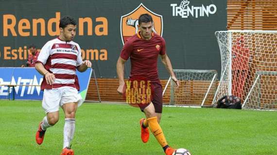 Perotti in conferenza stampa al termine dell'allenamento mattutino