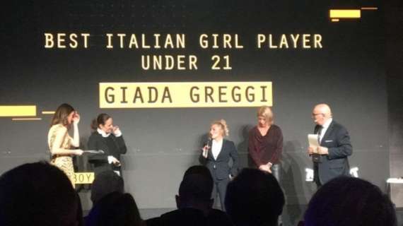 Roma Femminile, Giada Greggi vince il premio Golden Girl come migliore U21 dell'anno: "Grandissimo onore. Obiettivo qualificazione in Champions"