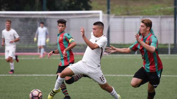 UNDER 17 SERIE A E B PAGELLE AS ROMA vs TERNANA CALCIO 2-1 - Giallorossi momentaneamente primi. Decisivo Petrungaro