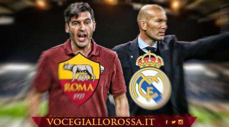 Roma-Real Madrid - La copertina. GRAFICA!