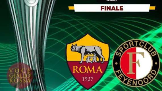 Finale di Conference League, Roma e Feyenoord a sostegno della comunità di Tirana