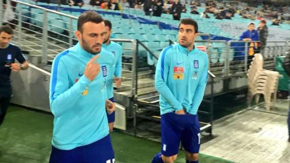 Australia-Grecia 1-2, Torosidis in campo 90'