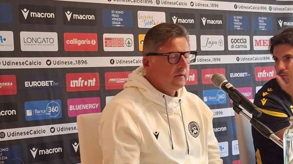 Udinese, Runjaic: "Post Lucca? Serve pazienza e poker face"