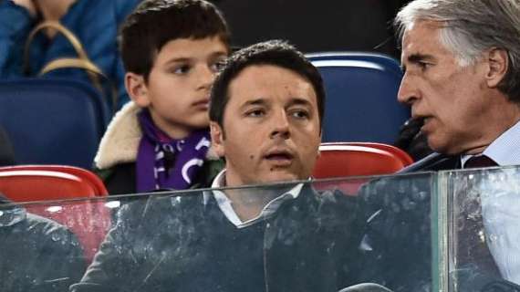 Renzi: "Bisogna ridare il calcio alle famiglie e ritrovarne il valore educativo"