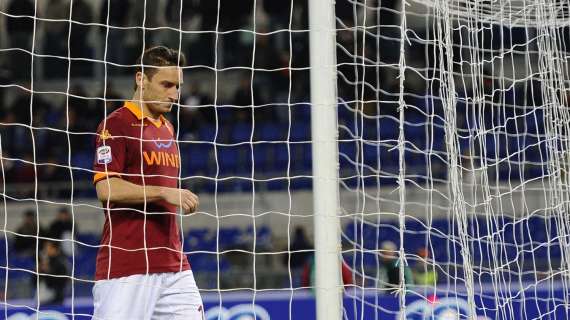Anche Totti out contro l'Atalanta