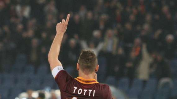 Roma-Atalanta, il gol di Totti è dato a 2,30