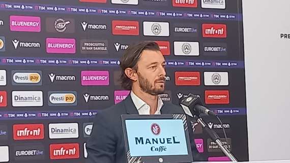 Udinese, Balzaretti: "Ci aspettano cinque battaglie e mezza visto il recupero con la Roma"
