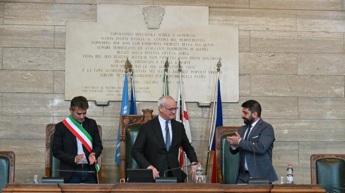 Ranieri cittadino onorario di Cagliari