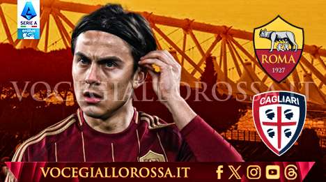 Roma-Cagliari - La copertina del match. GRAFICA!