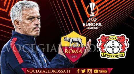 Roma-Bayer Leverkusen - La copertina del match. GRAFICA!